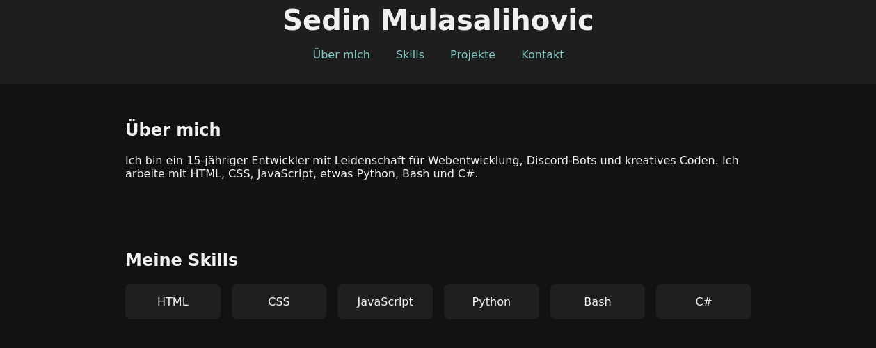 Screenshot Projekt 1